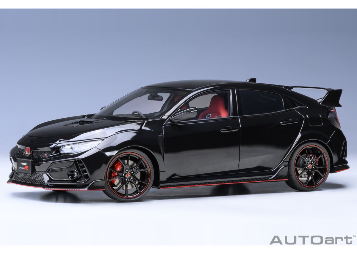 AUTOart 1/18 ホンダ シビック タイプR （FK8） 2021 （クリスタル 
