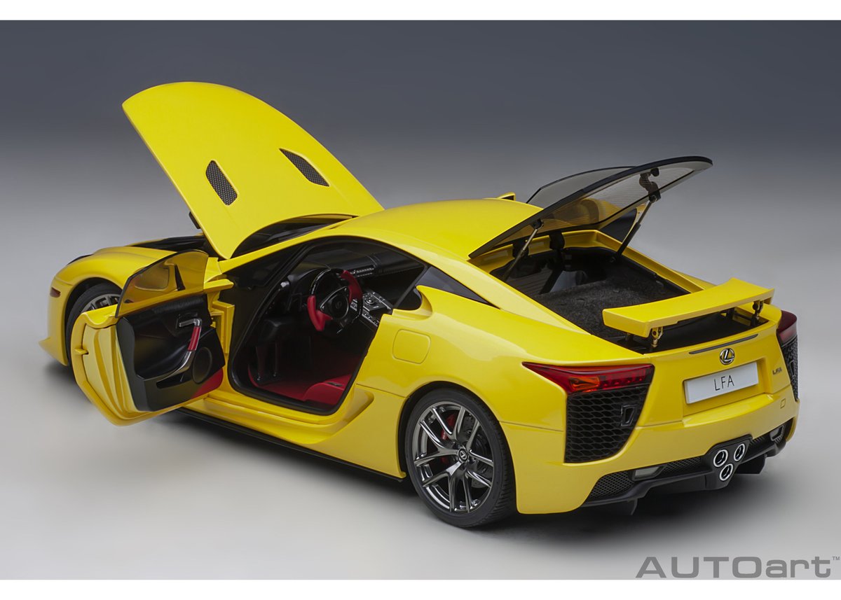 AUTOart 1/18 レクサス LFA （パール・イエロー） 78854 | AUTOar