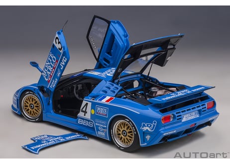 AUTOart 1/18　ブガッティ EB110 SS 1994年 #34 （ル・マン24時間レース）　89417