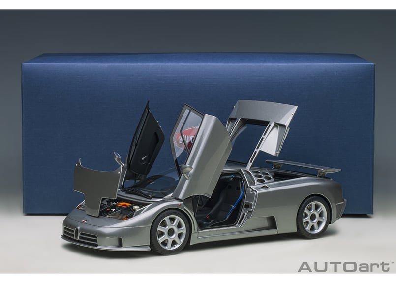 AUTOart 1/18 ブガッティ EB110 SS (シルバー・メタリック AUTOart 1/18 ブガッティ EB110 SS (シルバー・メタリック