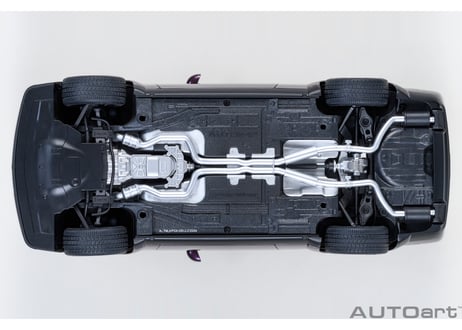 AUTOart 1/18　ダッジ チャレンジャー SRT ジェイルブレイク 2022 （メタリック・パープル／シルバー・ストライプ ＜HELLRAISIN＞）　71762