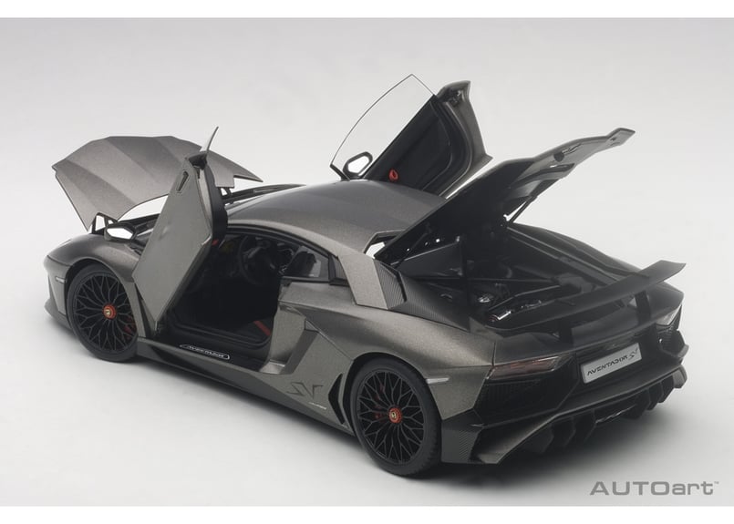 AUTOart 1/18 ランボルギーニ アヴェンタドール LP750-4 SV (マット・グ