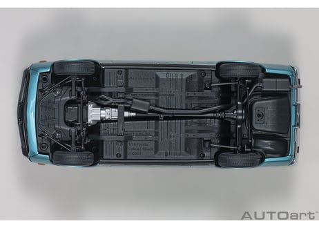 AUTOart 1/18　トヨタ セリカ リフトバック 2000GT （RA25） 1973 （ターコイズブルー・メタリック）　78767