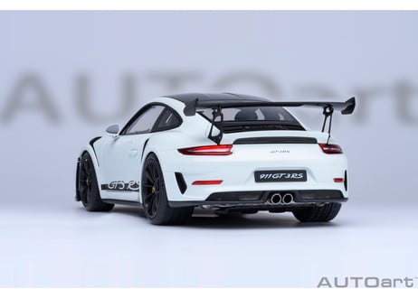 AUTOart 1/18　ポルシェ 911 （991.2） GT3 RS ヴァイザッハ・パッケージ （ホワイト／カーボンブラック）　78176