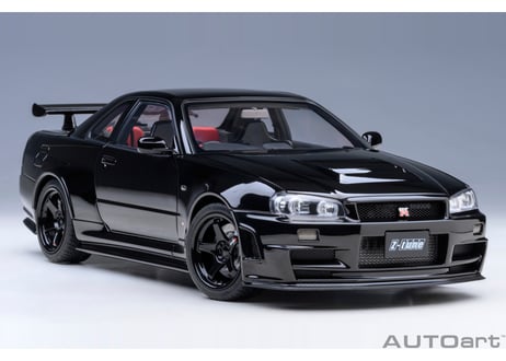 AUTOart 1/18　ニスモ R34 GT-R Z-tune （ブラックパール）　77463
