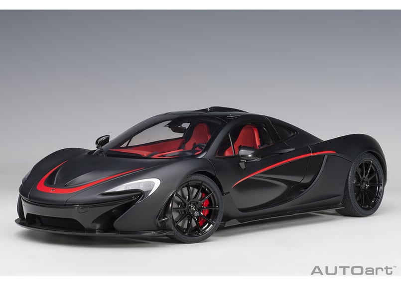 AUTOart 1/12 マクラーレン P1 (マット・ブラック/レッド AUTOart 1/12 マクラーレン P1 (マット・ブラック/レッド