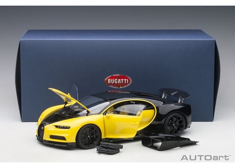 AUTOart 1/18　ブガッティ シロン 2017 （イエロー／ブラック）　70994