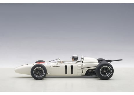AUTOart 1/18　ホンダ RA272 F1 1965 #11 メキシコGP 優勝 (リッチー・ギンサードライバー付)　世界2,000台限定　86599