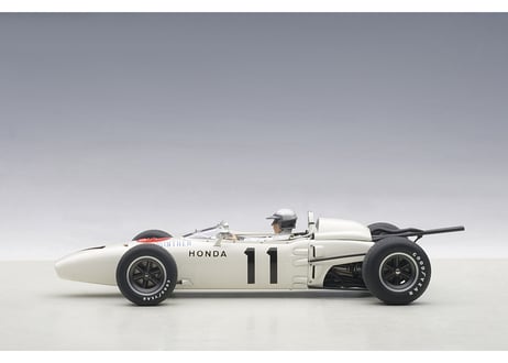 AUTOart 1/18　ホンダ RA272 F1 1965 #11 メキシコGP 優勝 (リッチー・ギンサー＜ドライバーフィギュア付き＞)　世界2,000台限定　86599