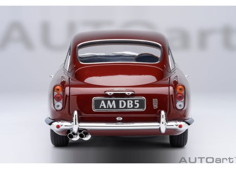 AUTOart 1/18　アストンマーチン DB5 （ダークレッド・メタリック）　70289