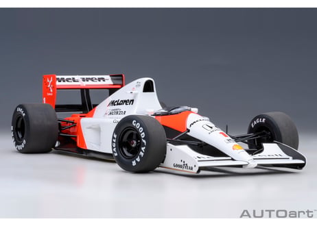 ＊再生産＊　AUTOart 1/18　マクラーレン ホンダ MP4/6 日本GP 1991年 #1 （アイルトン・セナ） ※マクラーレンロゴ入り　89140