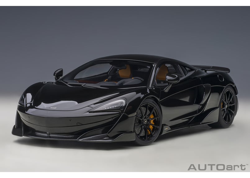 AUTOart 1/18 マクラーレン 600LT (ブラック/カーボン・ルーフ AUTOart 1/18 マクラーレン 600LT (ブラック/カーボン・ルーフ