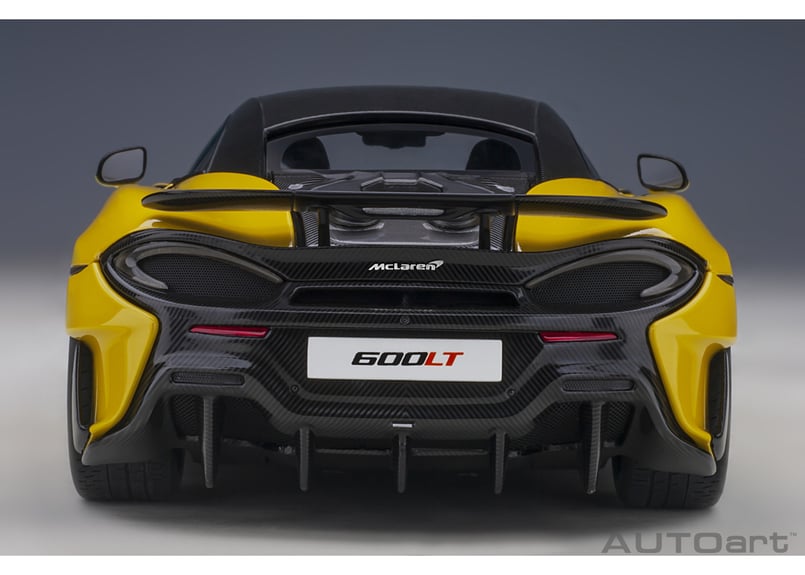AUTOart 1/18 マクラーレン 600LT(イエロー・パール/カーボン AUTOart 1/18 マクラーレン 600LT(イエロー・パール/カーボン