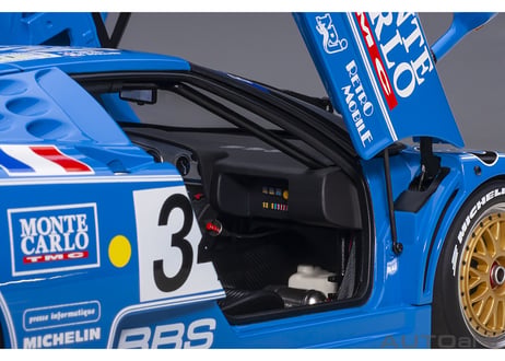AUTOart 1/18　ブガッティ EB110 SS 1994年 #34 （ル・マン24時間レース）　89417
