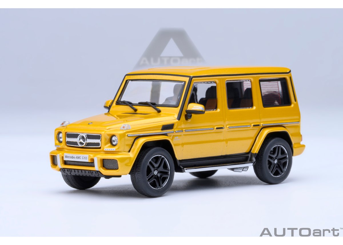AUTOart 1/64 メルセデス・AMG G 63 2017 （イエロー） 20201 |