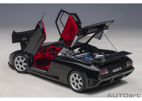 AUTOart 1/18　ブガッティ EB110 SS （ブラック）　70919