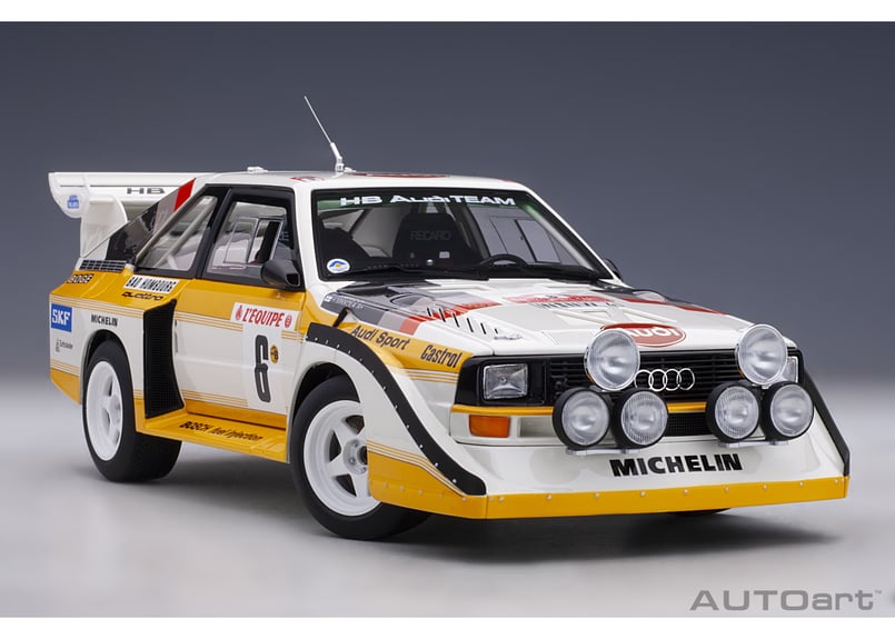 1/43 アウディ クアトロ クワトロ スポーツ マンクス ラリー Audi