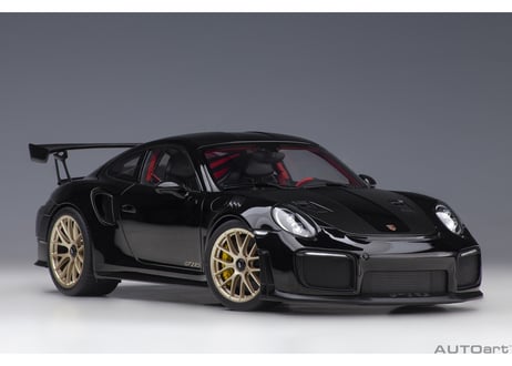 AUTOart 1/18　ポルシェ 911 （991.2） GT2 RS ヴァイザッハ・パッケージ （ブラック／カーボンブラック）　78186