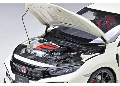 AUTOart 1/18　ホンダ シビック タイプR （FK8） 2021 （チャンピオンシップホワイト）　73220