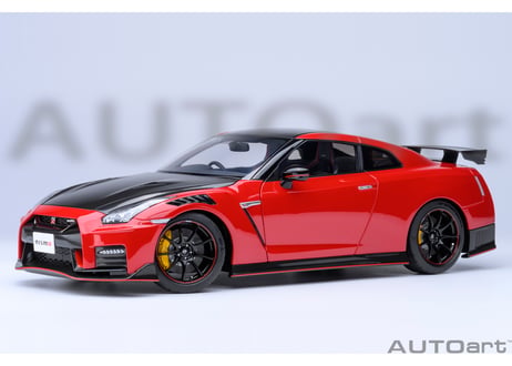 AUTOart 1/18　日産 GT-R （R35） ニスモ スペシャルエディション （バイブラントレッド）　77502