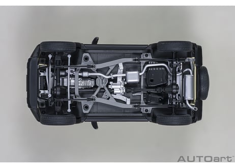 AUTOart 1/18　スズキ ジムニー シエラ （JB74） （アイボリー・メタリック／ブラック・ルーフ）　78510