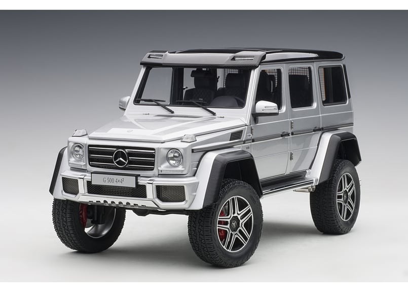 AUTOart 1/18 メルセデス・ベンツ G500 4X4 (シルバー) 76318 AUTOart 1/18 メルセデス・ベンツ G500 4X4 (シルバー) 76318
