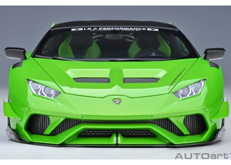 AUTOart 1/18　 リバティーウォーク LB‐シルエット ワークス ランボルギーニ ウラカン GT （パール・グリーン）　79128