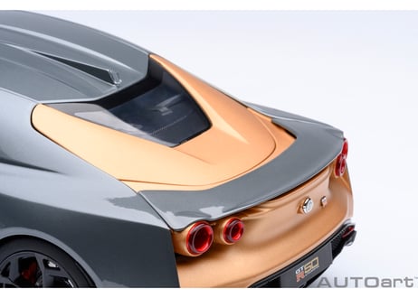 AUTOart 1/18　NISSAN GT-R50 by ITALDESIGN （グレー／ゴールド）　77510