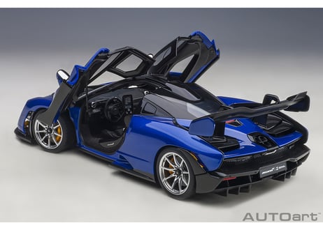 AUTOart 1/18　マクラーレン セナ （メタリック・ブルー）　76079