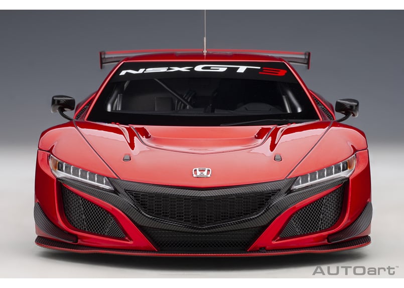 AUTOart 1/18 ホンダ NSX GT3 2018 (ハイパー・レッド)*開閉無 81 AUTOart 1/18 ホンダ NSX GT3 2018 (ハイパー・レッド)*開閉無 81