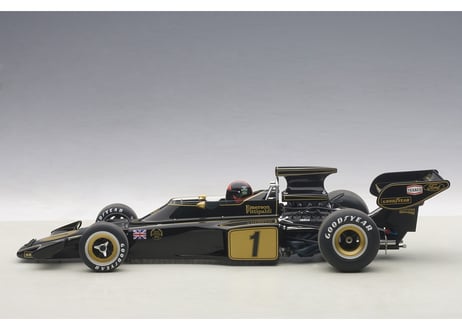 AUTOart 1/18　ロータス 72E 1973 #1 エマーソン・フィッティパルディ 87328（ドライバーフィギュア付き）　 87328