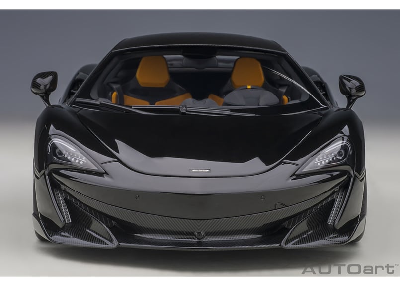 AUTOart 1/18 マクラーレン 600LT (ブラック/カーボン・ルーフ AUTOart 1/18 マクラーレン 600LT (ブラック/カーボン・ルーフ