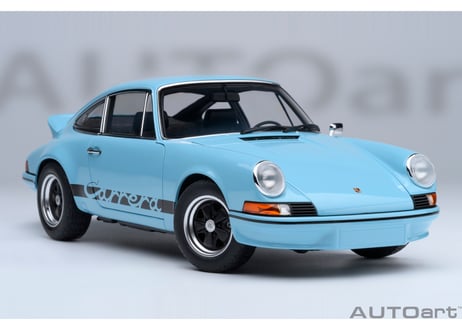 AUTOart 1/18　ポルシェ 911 カレラ 2.7 RS （ガルフブルー／ブラック・ストライプ）　78032