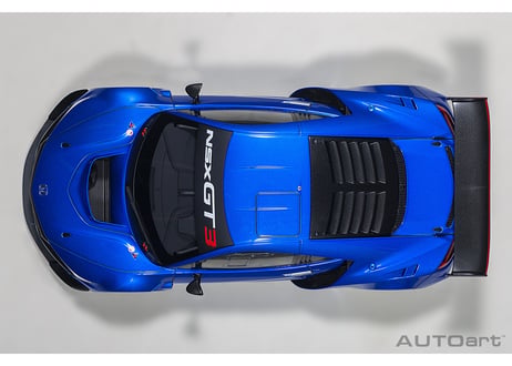 AUTOart 1/18　ホンダ NSX GT3 2018 （ハイパー・ブルー）＊開閉無　81896