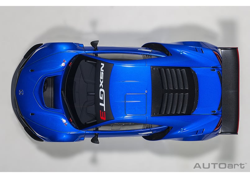 AUTOart 1/18 ホンダ NSX GT3 2018 (ハイパー・ブルー)*開閉 AUTOart 1/18 ホンダ NSX GT3 2018 (ハイパー・ブルー)*開閉