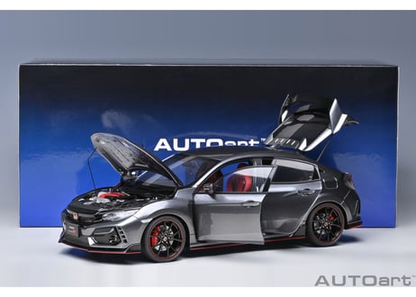 AUTOart 1/18　ホンダ シビック タイプR （FK8） 2021 （ポリッシュドメタル・メタリック）　73221
