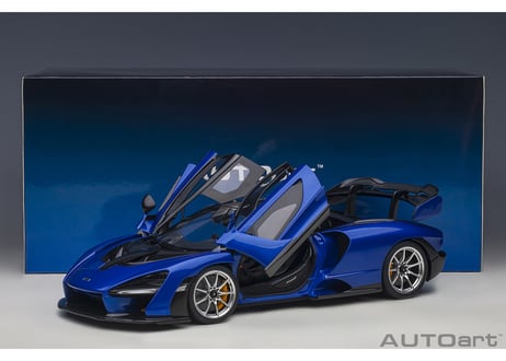 AUTOart 1/18　マクラーレン セナ （メタリック・ブルー）　76079