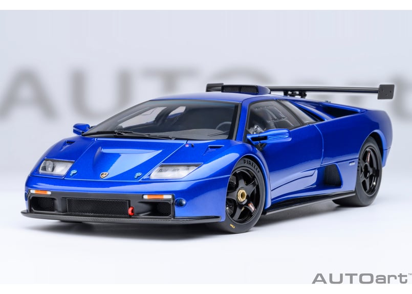 AUTOart 1/18 ランボルギーニ ディアブロ GTR （メタリック・ブルー