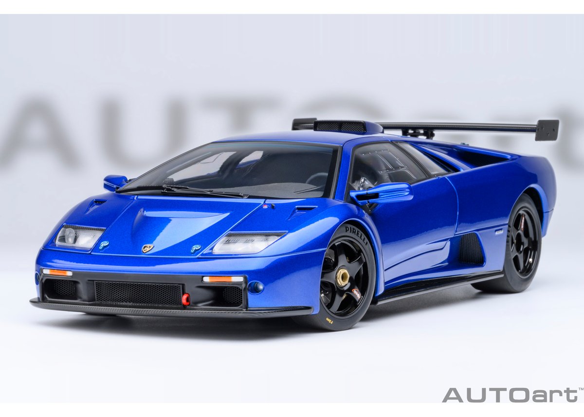 AUTOart 1/18 ランボルギーニ ディアブロ GTR （メタリック・ブルー