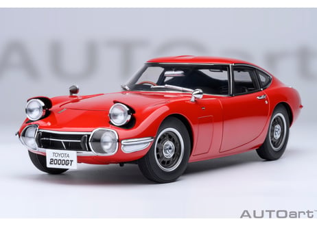 AUTOart 1/18　トヨタ 2000GT 1967 （レッド）　79547