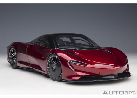 AUTOart 1/18　 マクラーレン スピードテール （メタリック・レッド）　76087
