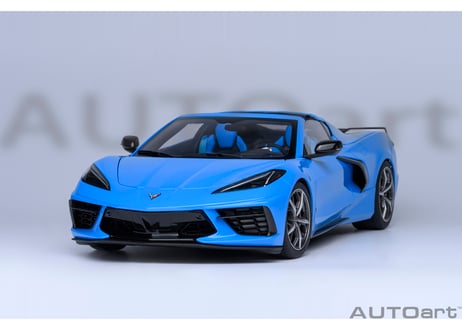 AUTOart 1/18　シボレー コルベット （C8） スティングレイ Z51 （ブルー）　71281