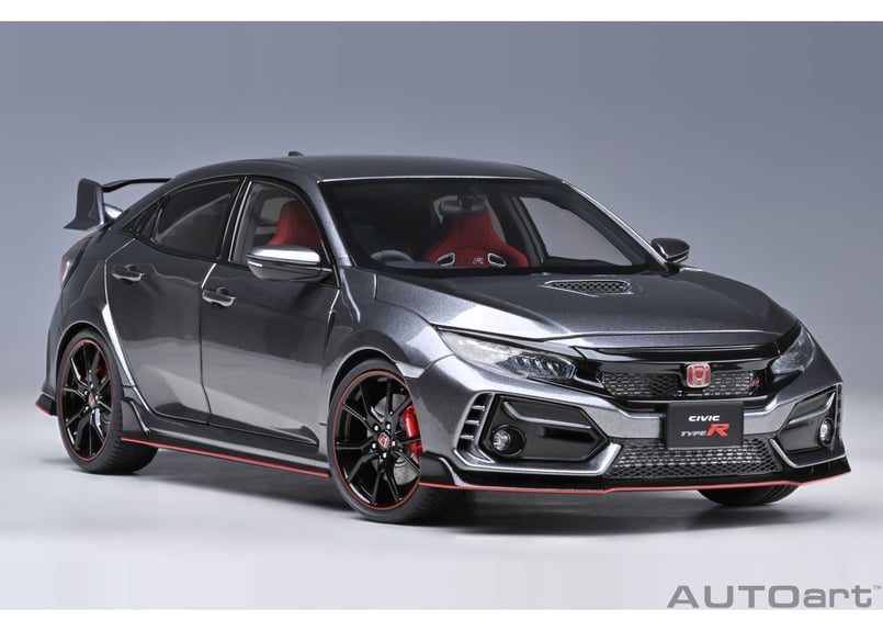 自動車CIVIC Type-R FK8 グレー 1/18 LCD MODELS