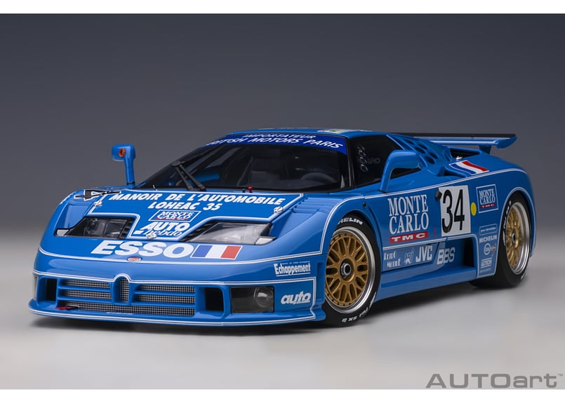 AUTOart 1/18 ブガッティ EB110 SS 1994年 #34 （ル・マン24時間