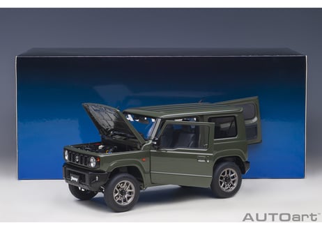 AUTOart 1/18　スズキ ジムニー （JB64） （モスグリーン）　78504