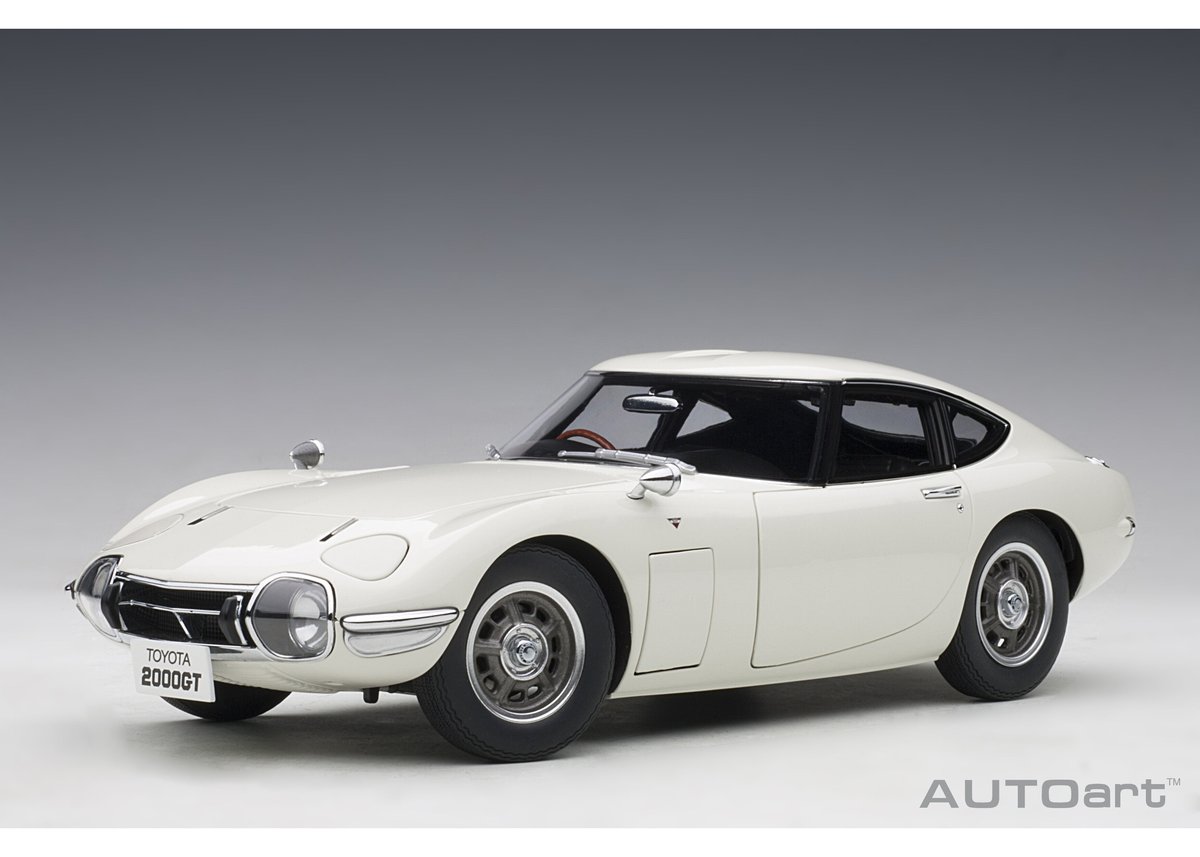 AUTOart トヨタ GT ホワイト AUTOart