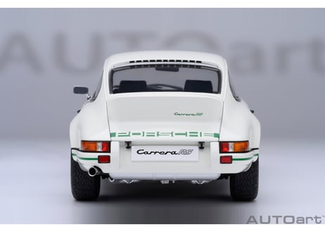 AUTOart 1/18　ポルシェ 911 カレラ 2.7 RS （グランプリホワイト／グリーン・ストライプ）　78031