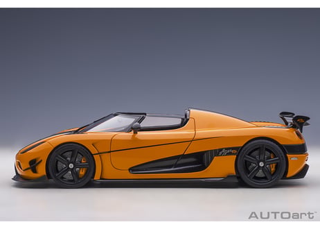 AUTOart 1/18　ケーニグセグ アゲーラ RS （オレンジ／カーボンブラック）　79023