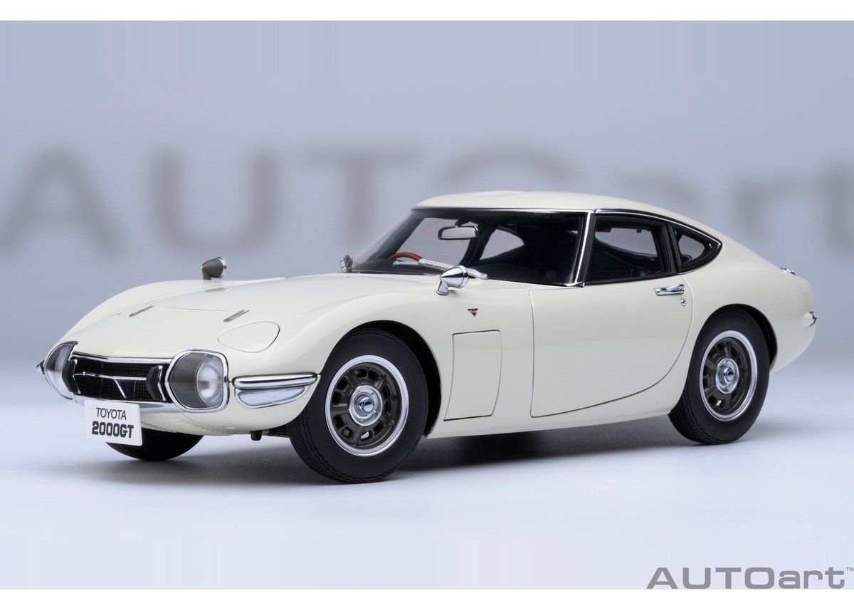 新製品ご予約受注スタート！（1/18 トヨタ 2000GT 1967