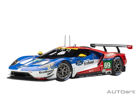 AUTOart 1/18　フォード GT 2016 #69 （ル・マン24時間レース LMGTE Proクラス3位）　81612
